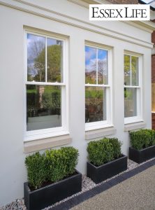 Timber sash windows