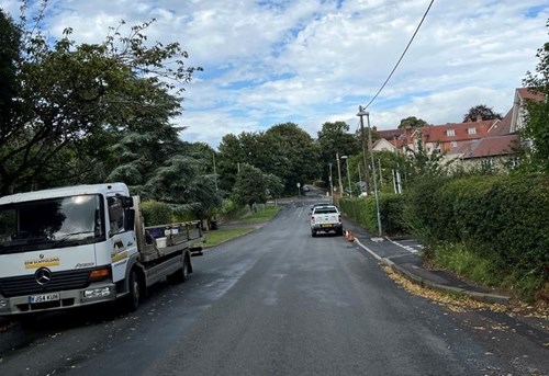 road to sherbourne school in dorset